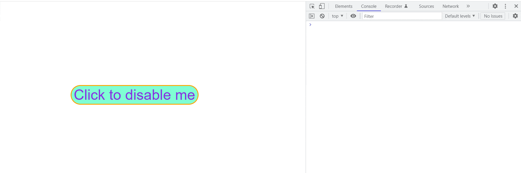 Disable Button in jQuery Delft Stack